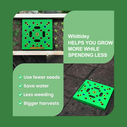 Patented Seed and Seedling Spacer Tool