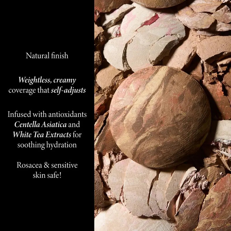 LOVILDS Award-Winning Baked Balance-n-Brighten Color Correcting Powder Foundation - Fair - Buildable Light to Medium Coverage - Demi-Matte Natural Finish