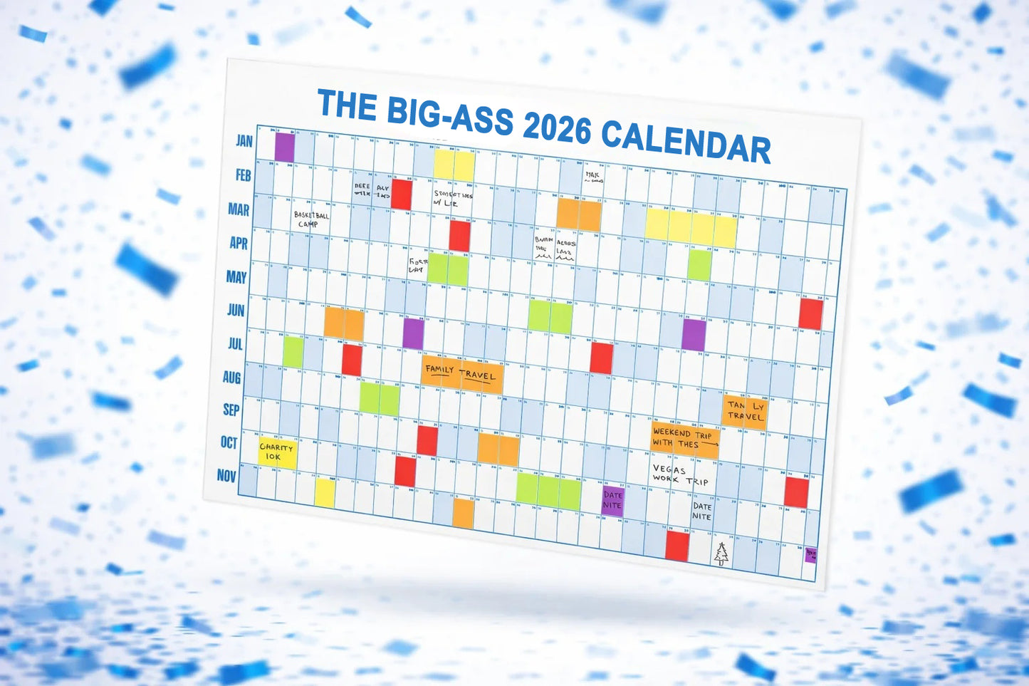 🔥70% OFF | LIMITED TIME🔥THE BIG-ASS 2026 CALENDAR - Design Your Amazing 2026!