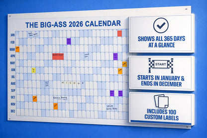 🔥70% OFF | LIMITED TIME🔥THE BIG-ASS 2026 CALENDAR - Design Your Amazing 2026!
