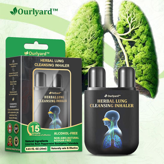 🌿✅Official Store:Ourlyard™ Herbal Lung Cleansing Inhaler (💝 Cough, wheezing, shortness of breath, sputum, stuffy nose, bronchitis, bronchitis, allergy symptoms, lung discomfort💝)