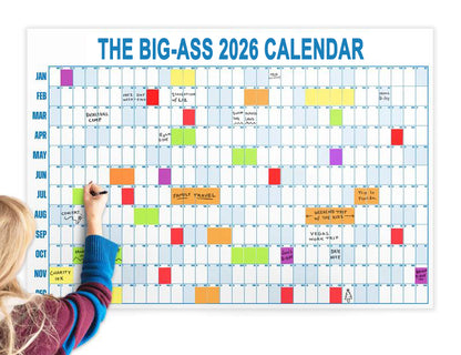 🔥70% OFF | LIMITED TIME🔥THE BIG-ASS 2026 CALENDAR - Design Your Amazing 2026!
