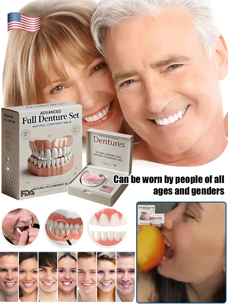 🔥 QIAWI™ Dentures Now Buy 2, Get 1 FREE 🛒