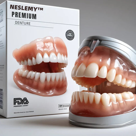 NESLEMY-🦷Advanced Customized Full Denture Set🦷 (⏰Limited time discount last 30 minutes⏰)
