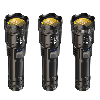 Super Strong Light Zoomable Flashlight