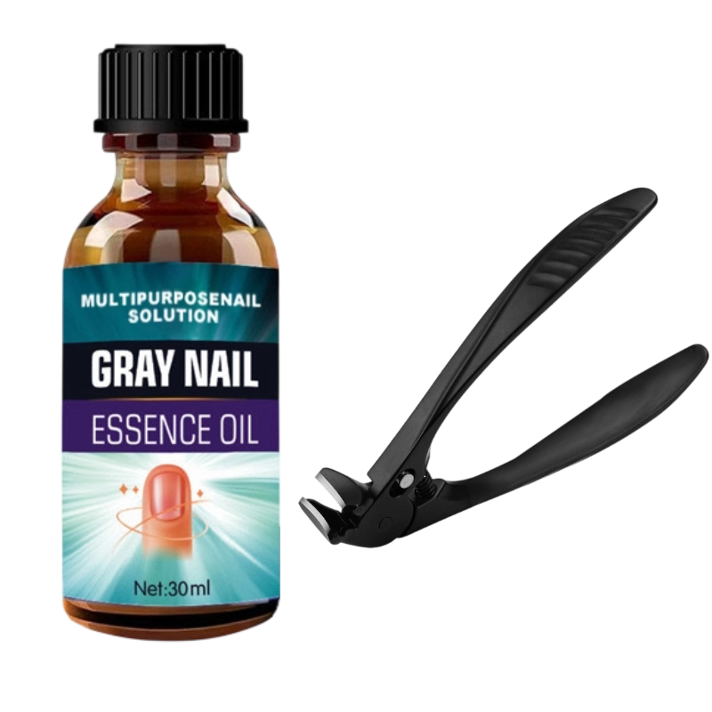 Stainless Steel Nail Clipper with Curved Precision Blades
