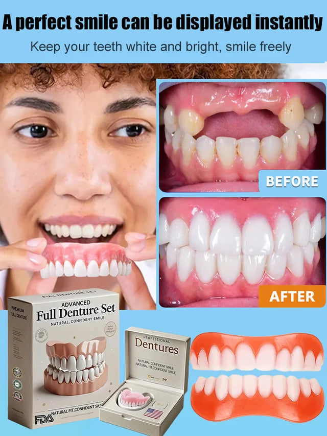 🔥 QIAWI™ Dentures Now Buy 2, Get 1 FREE 🛒