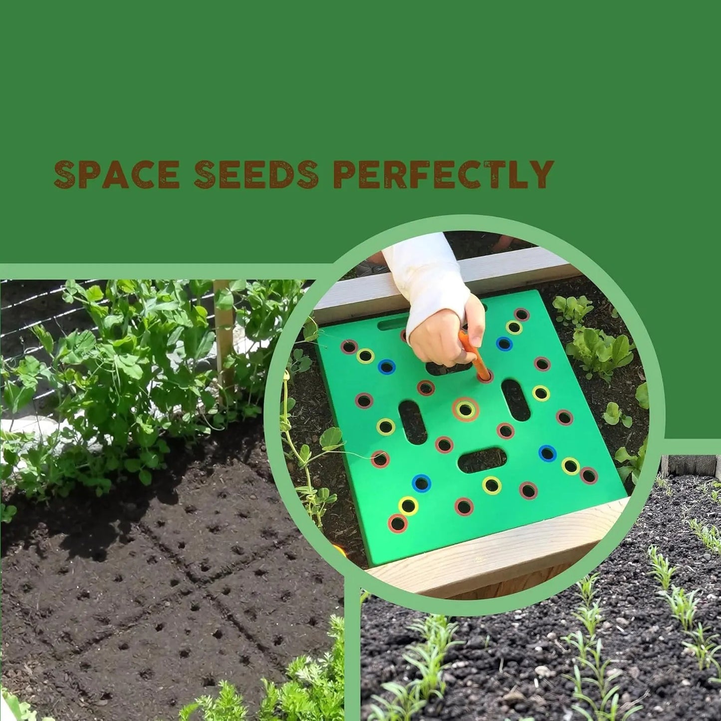 Patented Seed and Seedling Spacer Tool