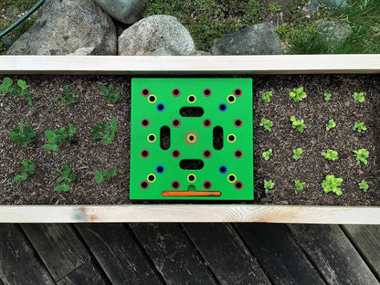 Patented Seed and Seedling Spacer Tool
