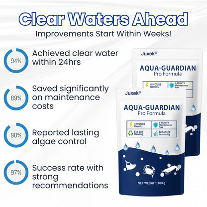 ✨ From Green to Clean Overnight! |⏱️ Crystal Clear in 24 Hours! | Juxek® Aqua-Guardian Pro Formula