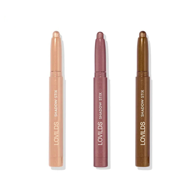 🔥BUY 1, GET 2 FREE🔥LOVILDS Shadow Stix Set – Viral Creamy Eyeshadow Sticks