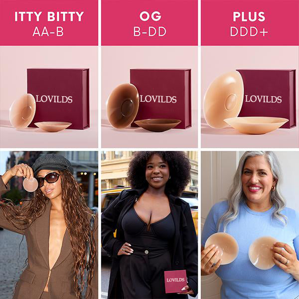 🔥Buy 1 Get 1 Free🔥LOVILDS sticky Circle Nipple Covers for Women - The Viral Sticky Boobs With an Adhesive-free nip nook