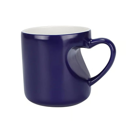 🔥70% OFF | LIMITED TIME🔥Heart-Shaped Color Changing Magic Ceramic Mug, Thermochromic Magic Reveal Design,
