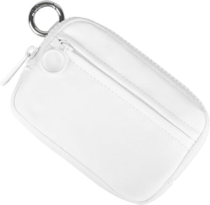 🔥70% OFF | LIMITED TIME🔥Mini Zip Card Case for Women with Clear ID Window, Lightweight Small Zipper Wallet,Portable Organizer