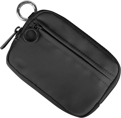 🔥70% OFF | LIMITED TIME🔥Mini Zip Card Case for Women with Clear ID Window, Lightweight Small Zipper Wallet,Portable Organizer