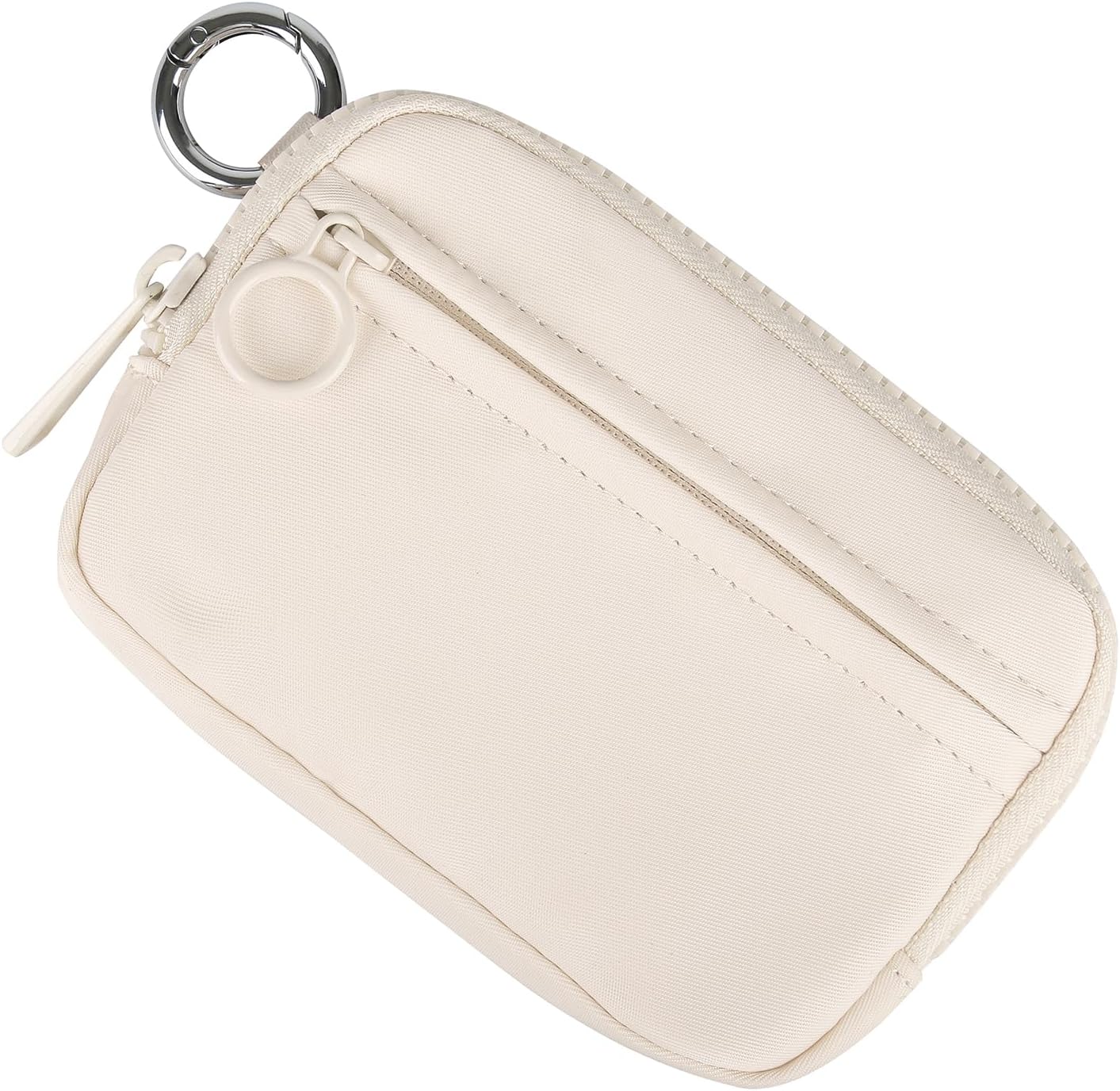 🔥70% OFF | LIMITED TIME🔥Mini Zip Card Case for Women with Clear ID Window, Lightweight Small Zipper Wallet,Portable Organizer