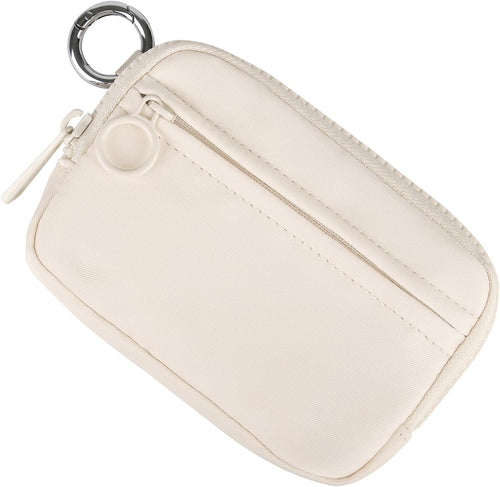 🔥70% OFF | LIMITED TIME🔥Mini Zip Card Case for Women with Clear ID Window, Lightweight Small Zipper Wallet,Portable Organizer
