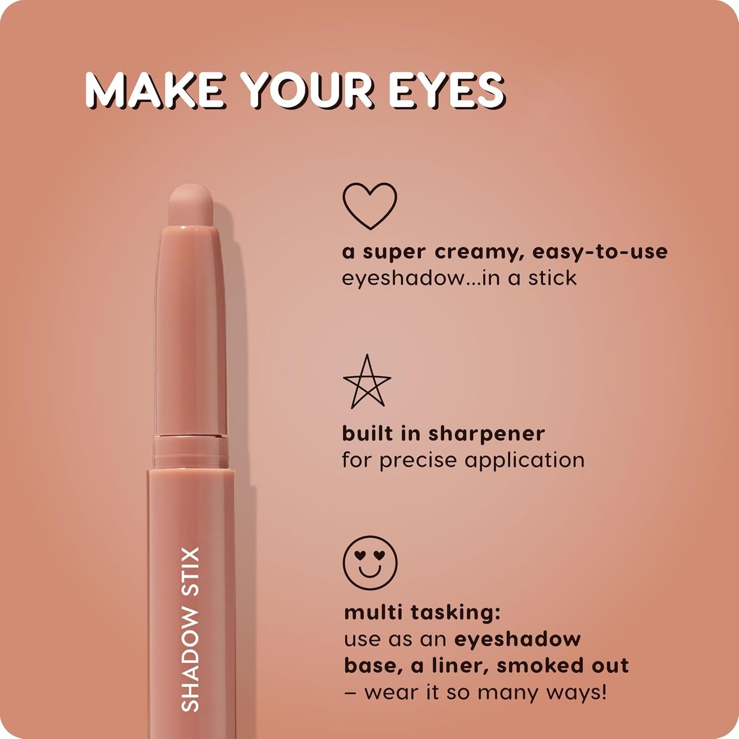 🔥BUY 1, GET 2 FREE🔥LOVILDS Shadow Stix Set – Viral Creamy Eyeshadow Sticks