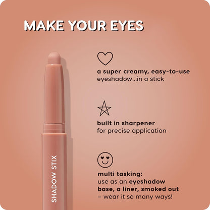 🔥BUY 1, GET 2 FREE🔥LOVILDS Shadow Stix Set – Viral Creamy Eyeshadow Sticks