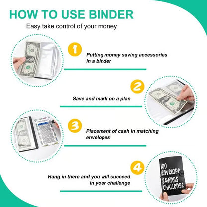 🔥Buy 1 Get 1 Free🔥 🔥LAST DAY--✉️100 Envelope Savings Challenge Book