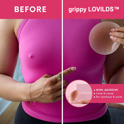 🔥Buy 1 Get 1 Free🔥LOVILDS sticky Circle Nipple Covers for Women - The Viral Sticky Boobs With an Adhesive-free nip nook