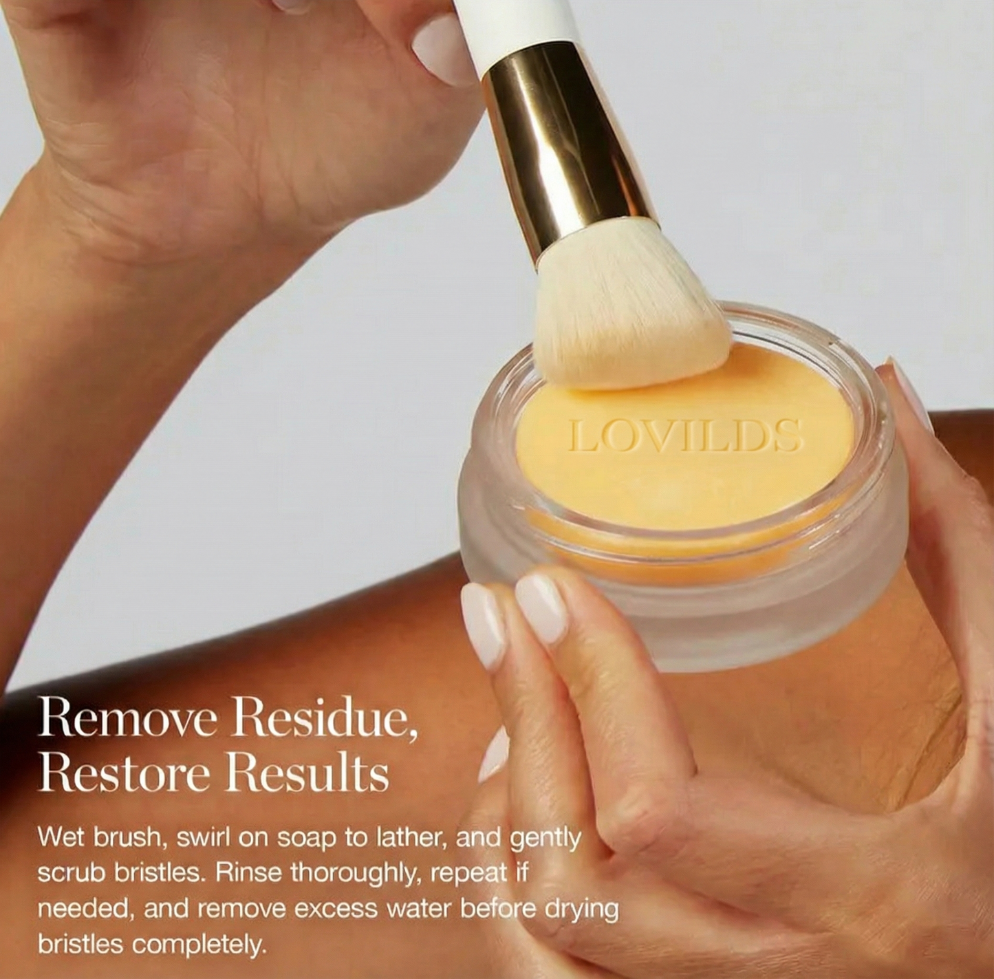 🔥Buy 1 Get 1 Free🔥LOVILDS The Organic makeup Brush Cleanser