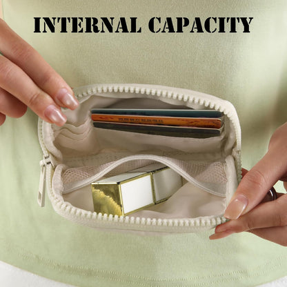 🔥70% OFF | LIMITED TIME🔥Mini Zip Card Case for Women with Clear ID Window, Lightweight Small Zipper Wallet,Portable Organizer