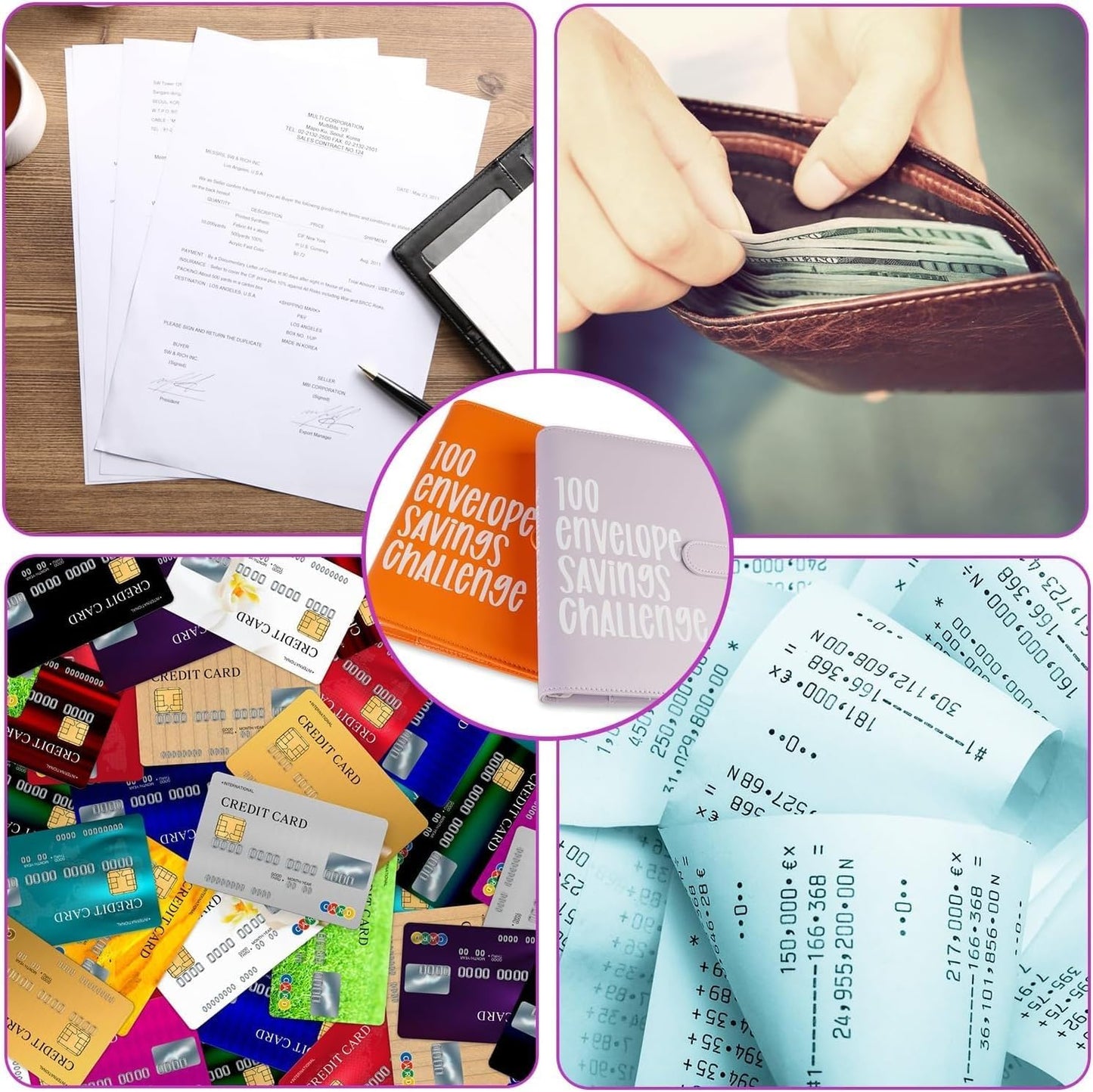 🔥Buy 1 Get 1 Free🔥 🔥LAST DAY--✉️100 Envelope Savings Challenge Book