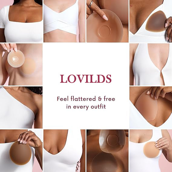 🔥Buy 1 Get 1 Free🔥LOVILDS sticky Circle Nipple Covers for Women - The Viral Sticky Boobs With an Adhesive-free nip nook