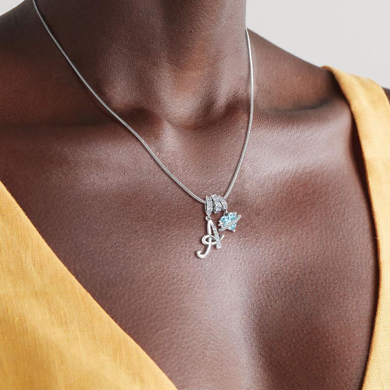 🔥Buy 1 Get 1 Free🔥LOVILDS Art Design Letter Necklace , Gold Chain Set, Hypoallergenic, Adjustable Size