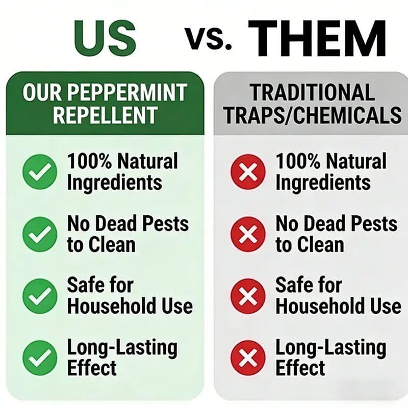 Peppermint Cinnamon Oil Mice Repellent