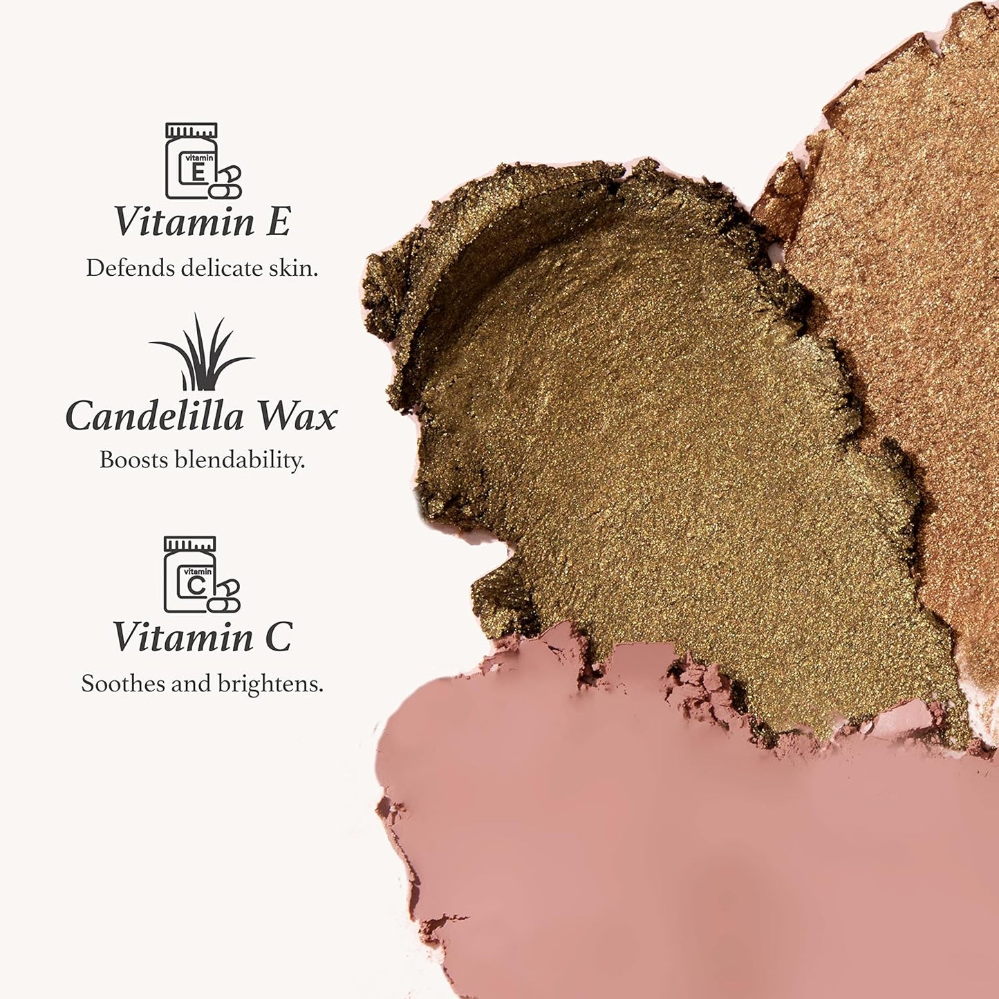 LOVILDS Eyeshadow Crème-to-Powder Waterproof Shadow Stick Duo – Long-Lasting, Crease-Proof, Easy Appy with Built-in Smudger
