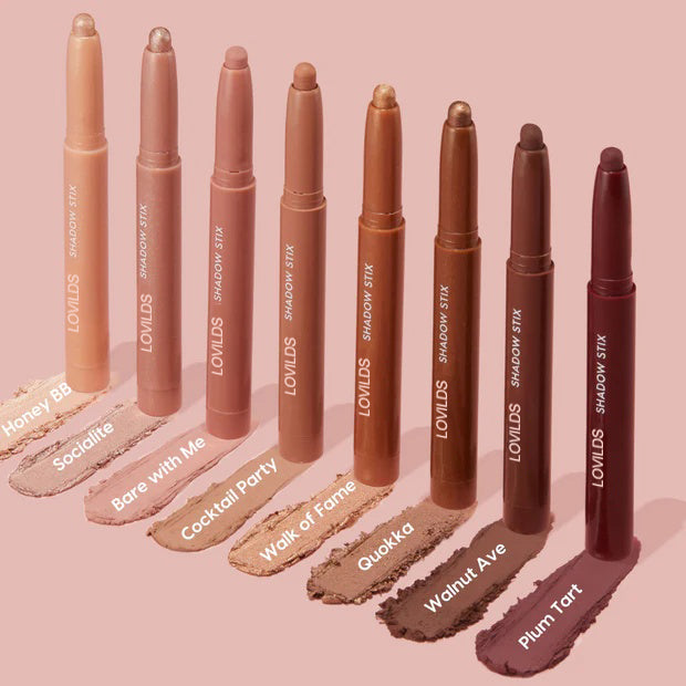 🔥BUY 1, GET 2 FREE🔥LOVILDS Shadow Stix Set – Viral Creamy Eyeshadow Sticks