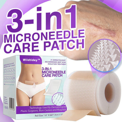 Wildtidey™ 3-in-1 Microneedle Care Patch