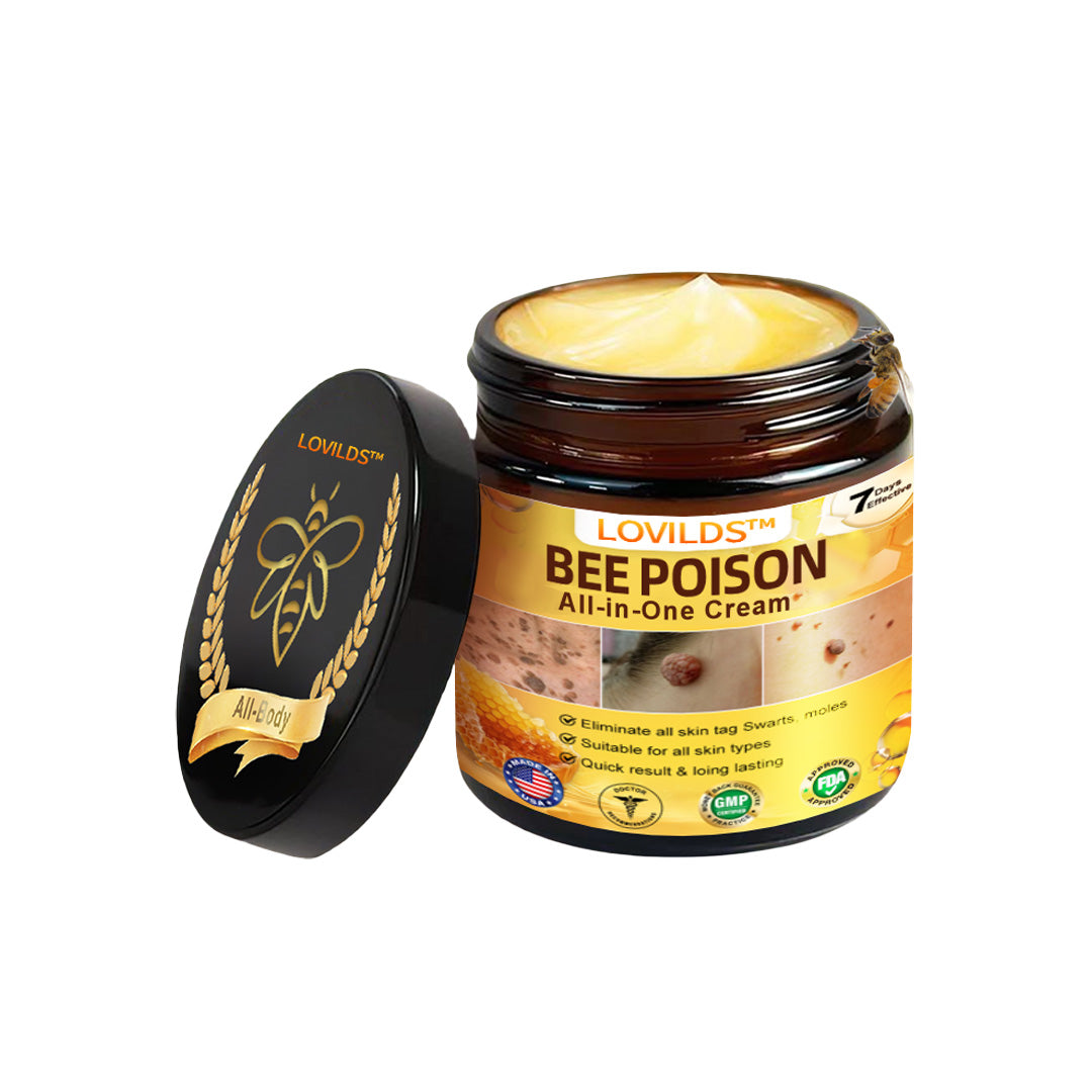 US-Approved Bee Poison Cream for All Skin Concerns