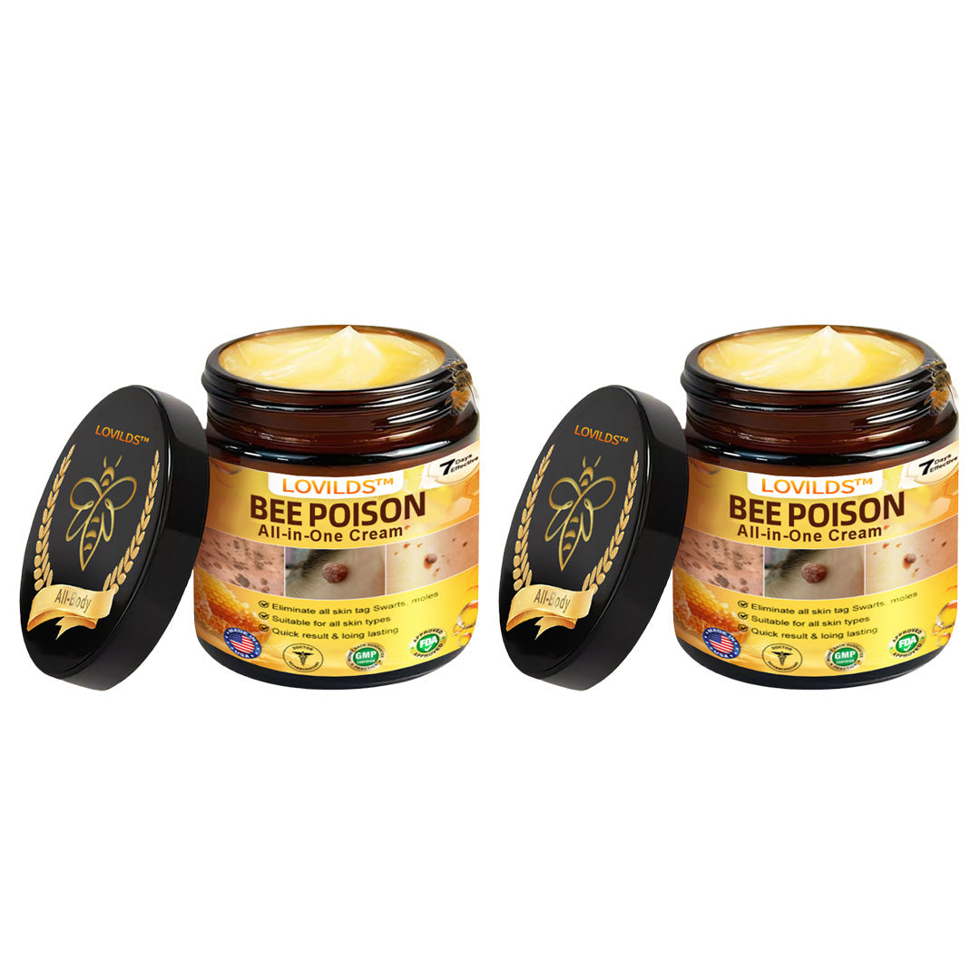 US-Approved Bee Poison Cream for All Skin Concerns