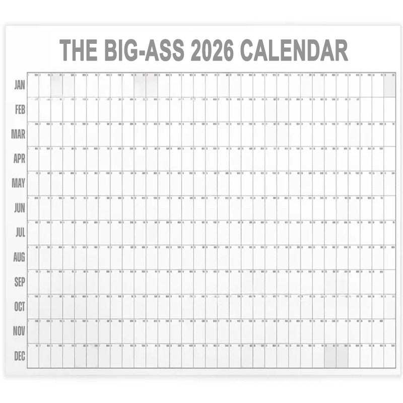 🔥70% OFF | LIMITED TIME🔥THE BIG-ASS 2026 CALENDAR - Design Your Amazing 2026!