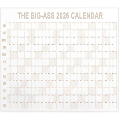 🔥70% OFF | LIMITED TIME🔥THE BIG-ASS 2026 CALENDAR - Design Your Amazing 2026!