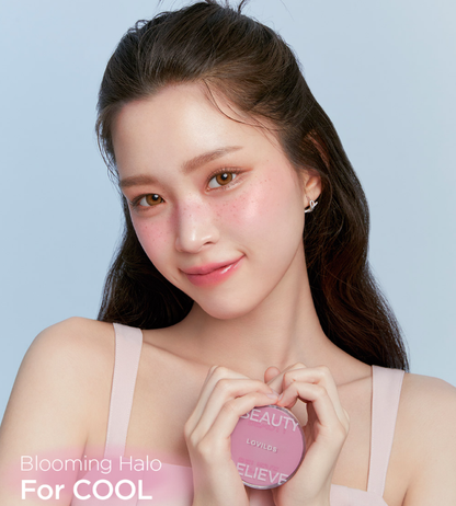 LOVILDS Artist Cushion Blush | Hydrating Korean Makeup Cushion Blush