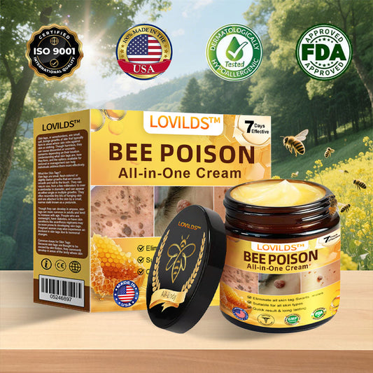 US-Approved Bee Poison Cream for All Skin Concerns