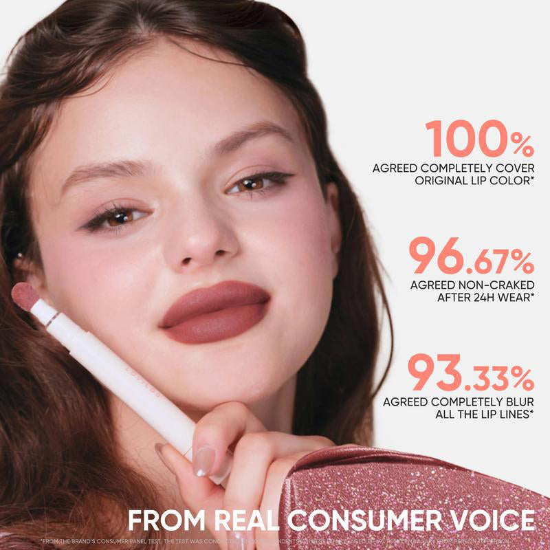 🔥70% OFF | LIMITED TIME🔥LOVILDS Cushion Matte Lip Cream, Hydrating Matte Lipstick