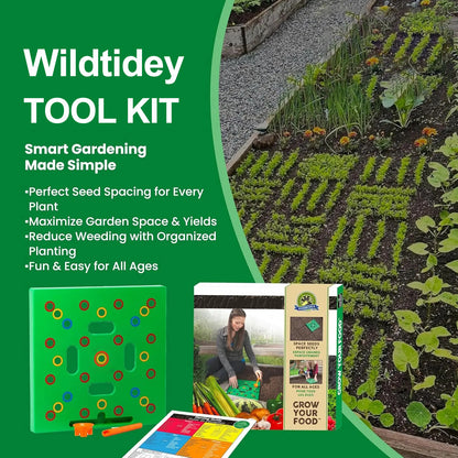 Patented Seed and Seedling Spacer Tool