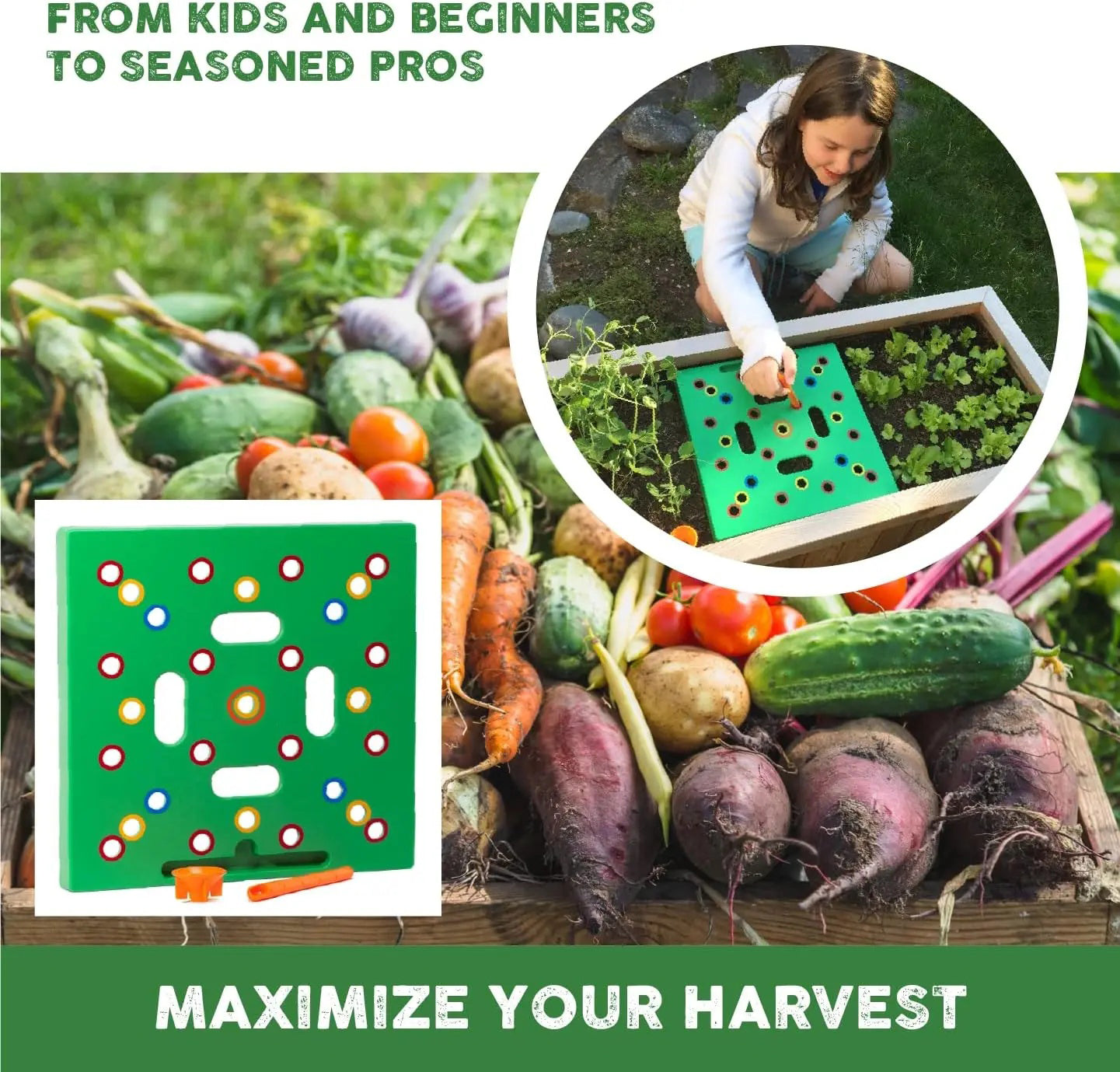 Patented Seed and Seedling Spacer Tool