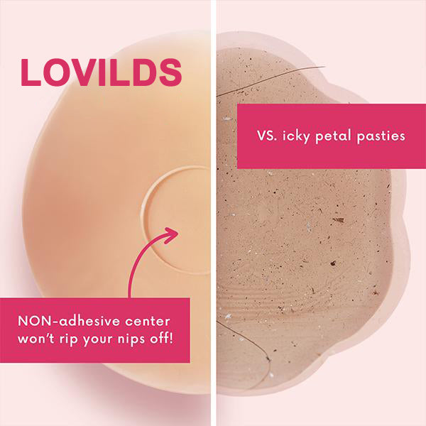 🔥Buy 1 Get 1 Free🔥LOVILDS sticky Circle Nipple Covers for Women - The Viral Sticky Boobs With an Adhesive-free nip nook