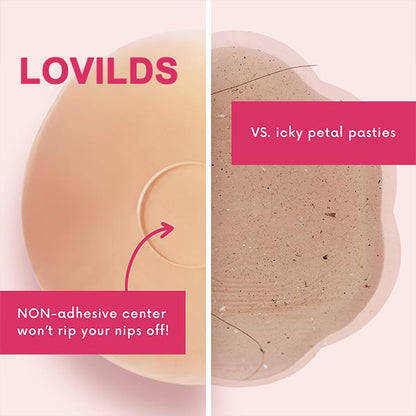 🔥Buy 1 Get 1 Free🔥LOVILDS sticky Circle Nipple Covers for Women - The Viral Sticky Boobs With an Adhesive-free nip nook
