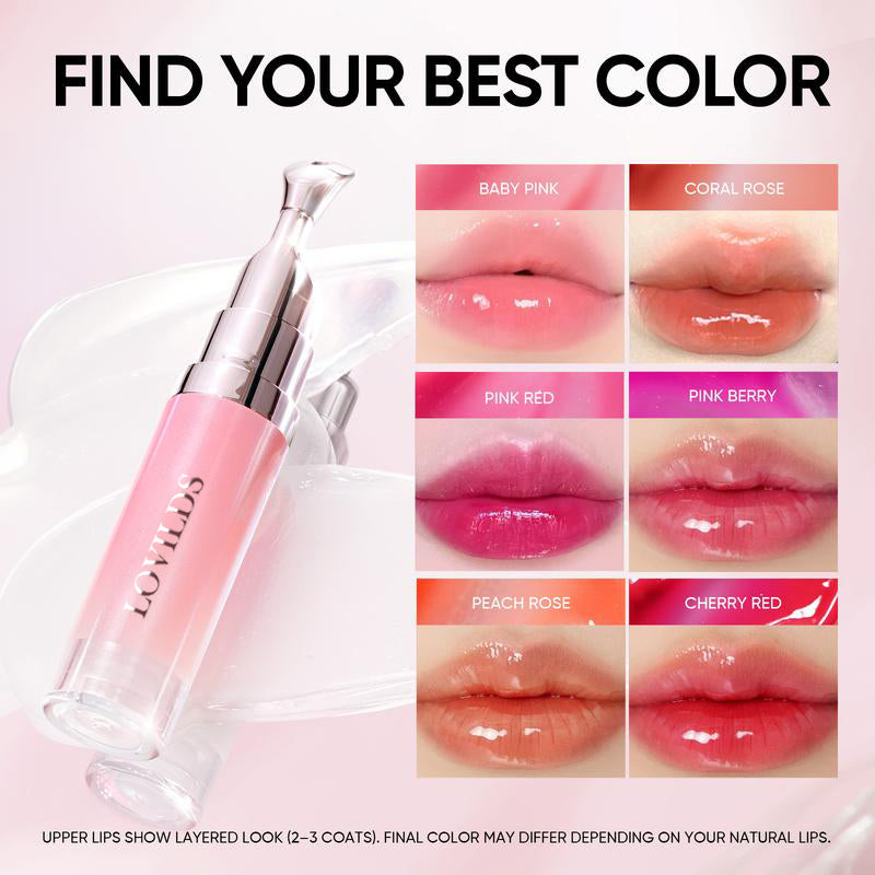 🔥Buy 1 Get 1 Free🔥[LOVILDS]Hydrating Brightening Lip Serum, Smooth Tinted Lip Stain, Korean Beauty Makeup