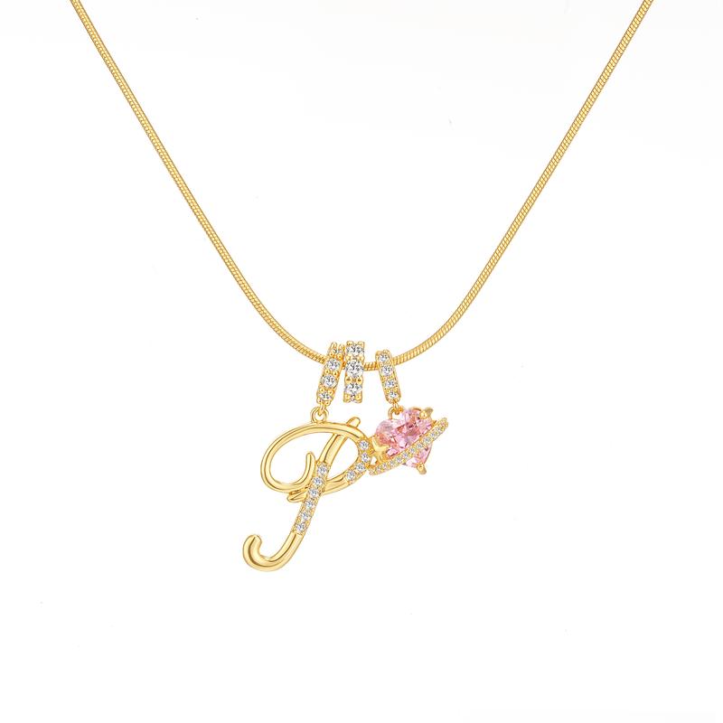 🔥Buy 1 Get 1 Free🔥LOVILDS Art Design Letter Necklace , Gold Chain Set, Hypoallergenic, Adjustable Size
