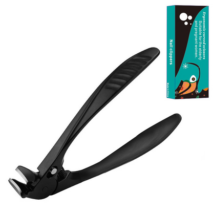 Stainless Steel Nail Clipper with Curved Precision Blades